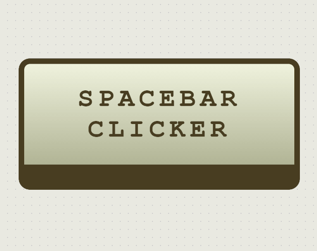 Spacebar Counter - Space Bar Clicker Test